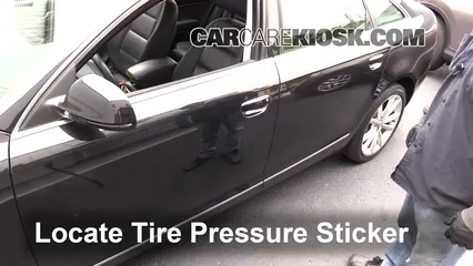 2011 Audi A6 Quattro 3.0L V6 Supercharged Tires & Wheels Check Tire Pressure
